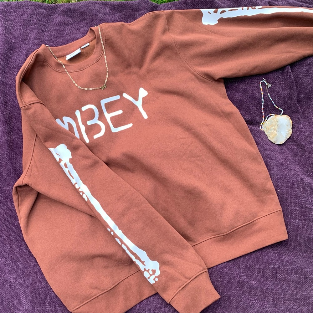 UO OBEY BROWN MENS XL